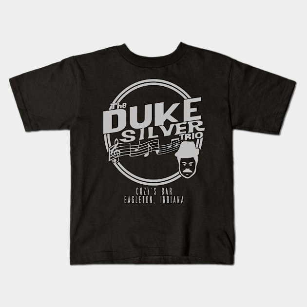 Duke Silver Trio Kids T-Shirt by Snomad_Designs